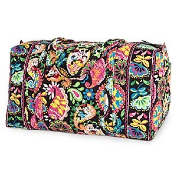 vera bradley disney duffle bag